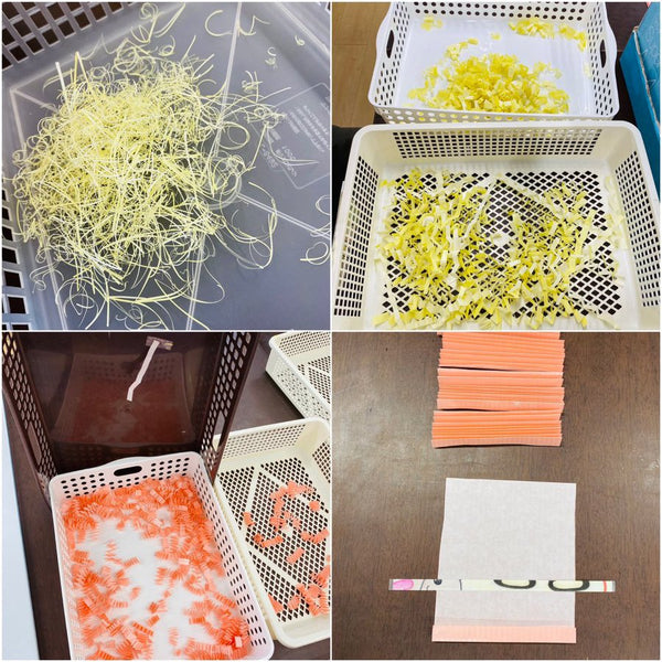 職人技の作業✂️