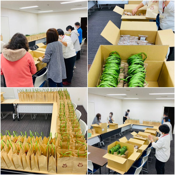 瀬谷区役所でテキパキ作業✨